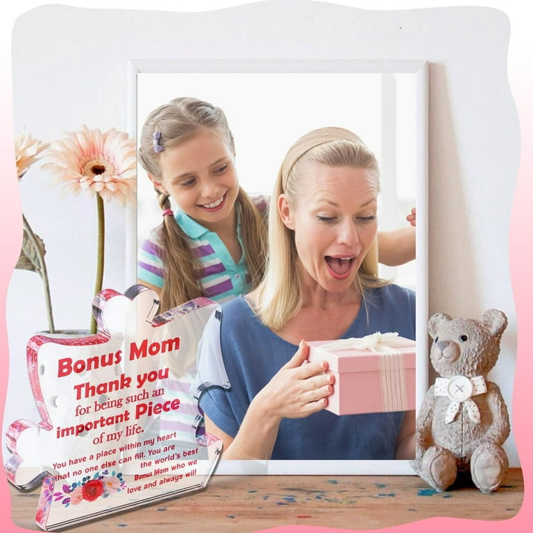 Birthday Gifts for Bonus Mom, Thank You Gifts for Step Mom from