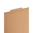 thumbnail image 5 of Smead Fastener File Folder, 2 Fasteners, Reinforced 2/5-Cut Tab Right Of Center Position, Legal Size, Kraft, 50 per Box (19880), 5 of 9