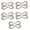 Apricot 5 by 3 equal code, variant on Bra Strap Clips for Back Bra Strap Clips Cleavage Control Bra Strap Holder