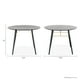 thumbnail image 5 of Mesa Comedor Redonda 100cm Mundo In Desayunador Moderno Onno Negro, 5 of 8
