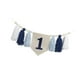 thumbnail image 2 of Banner de silla alta para primer cumpleaños, guirnalda de borlas para bebé, fiesta de primer cumpleaños Azul, 2 of 9