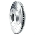 thumbnail image 2 of Brake Rotor - Drilled and Slotted - Silver 631-40030L, 2 of 2