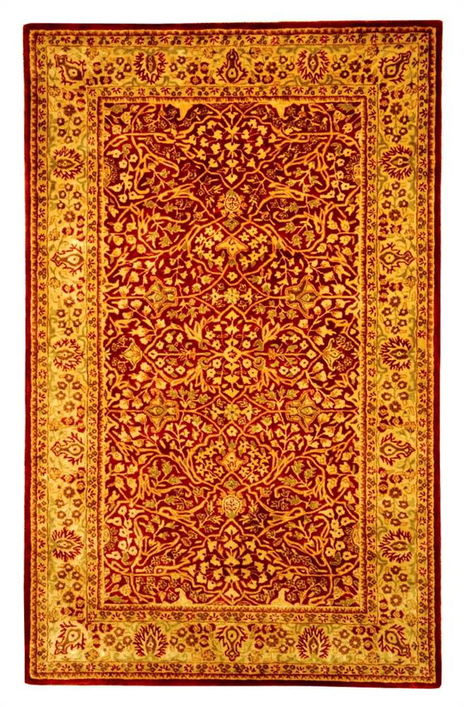 Beige Rust Safavieh Persian Legend Collection PL520A Handmade Traditional Premium Wool Runner 2'6 x 12'