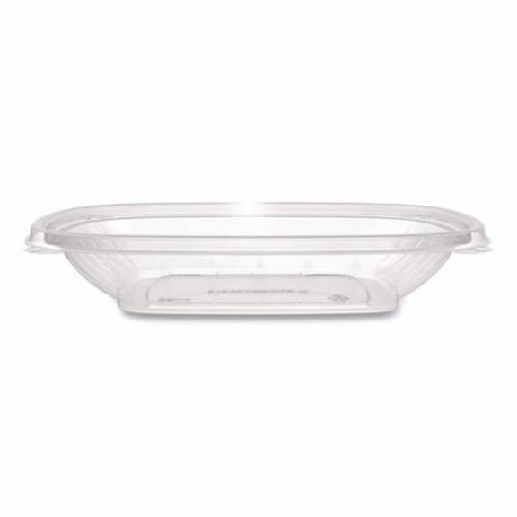 5 in. x 5 in. x 1.99 in. 24 oz. Plastic Bowls - Square Clear (252/Carton)