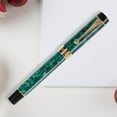 thumbnail image 3 of Estilográfica Zulema 0.5 mm escritura suave Papelería verde Pluma fuente, 3 of 8