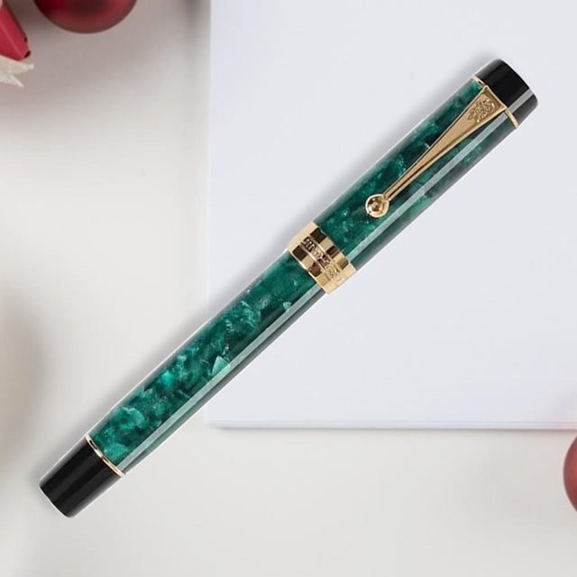 Estilográfica Acrílica Yotijar Pluma Fuente Verde 0,5mm