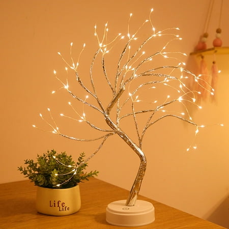 

YEUHTLL Bonsai Tree Lamp DIY Artificial Light Tree Lamp Decoration Bedroom Desktop Christmas Decoration Night Light with 108 LED Perfect Gifts for Children
