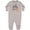 AC-Heather Grey, variant on I Love My Big Brother to the Moon and Back Baby Fleece Romper