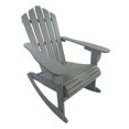 thumbnail image 3 of Patio Furniture Reclining Wooden Outdoor Rocking Adirondack chair,walnut,Outdoor Sofa, 3 of 8