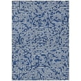 thumbnail image 2 of Addison Rugs Chantille Indoor/Outdoor Transitional Geometric Navy Machine Washable Rectangle Rug, 9' x 12', 2 of 8