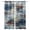 Blue, variant on Vintage Bohemia Blackout Curtains for Bedroom Living Room Darkening Curtains 96 Inches Long Abstract Minimalist Art Teal Red Window Curtain 2 Panels Set Window Treatment Grommet Drapes 52"x96"