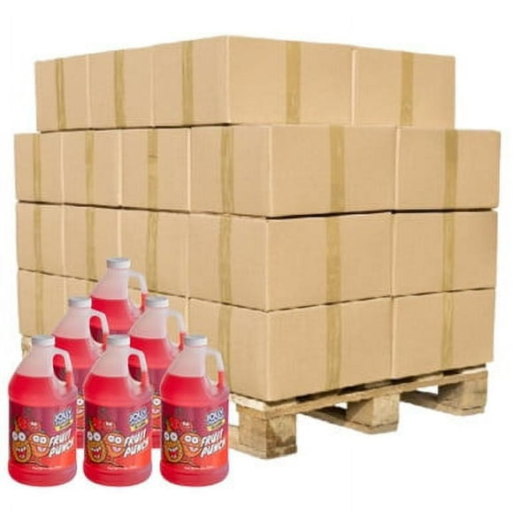 Jolly Rancher Fruit Punch Syrup 5:1 Bulk Food Service Concentrate | 1.89L/64 OZ | 6/CASE | 60 CASES PER PALLET (360 BOTTLES)