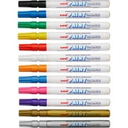 Sanford Ink 63721 uni-Paint Markers Fine Point Assorted 12/Set