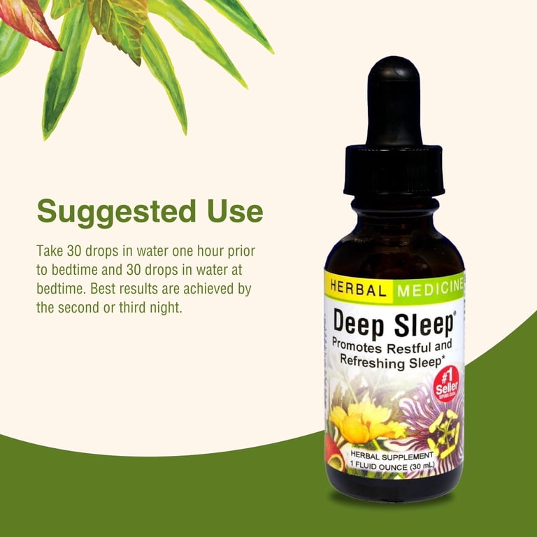 Herbs Etc - Deep Sleep - Natural Herbal Sleep Aid Supplement - Non