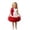 b-453Red218, variant on MEZZALL Toddler Girls Sleeveless Bowknot Dress Dance Party Ruffles Dresses Clothes Adorable Sundress