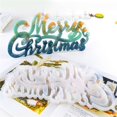 thumbnail image 2 of Silicone Merry Christmas Light Decor Casting Mold Resin Epoxy Mould Craft Tool, 2 of 5