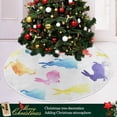 thumbnail image 6 of FMSHPON Easter Xmas Christmas Tree Skirt Stand Mat for Holiday Party Decoration Indoor Outdoor 48 inches, 6 of 6