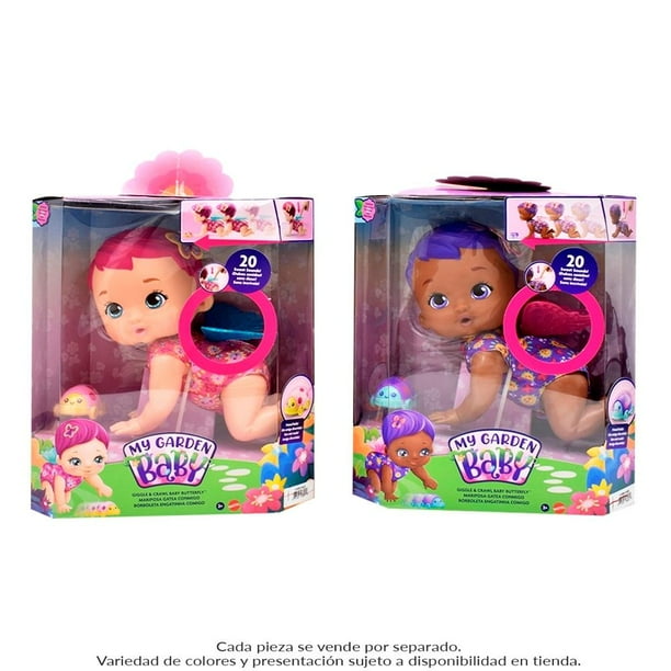 Gatea Conmigo Bebe Gatea Juguete My Garden Baby Mariposa Gatea