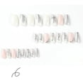 thumbnail image 2 of Fofosbeauty 24pcs Press on False Nails Tips, Coffin Acrylic Nails, Diamond Pink Silver White, 2 of 8