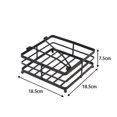 thumbnail image 5 of Metal Napkin Holder - Paper Napkin Holder - Black, 5 of 5