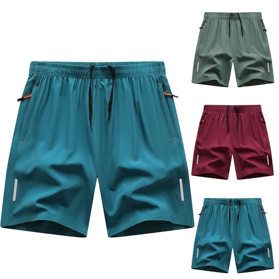 Admvng Shorts for Men Hiking Shorts Lightweight Running Outdoor Active Casual Shorts with Pockets