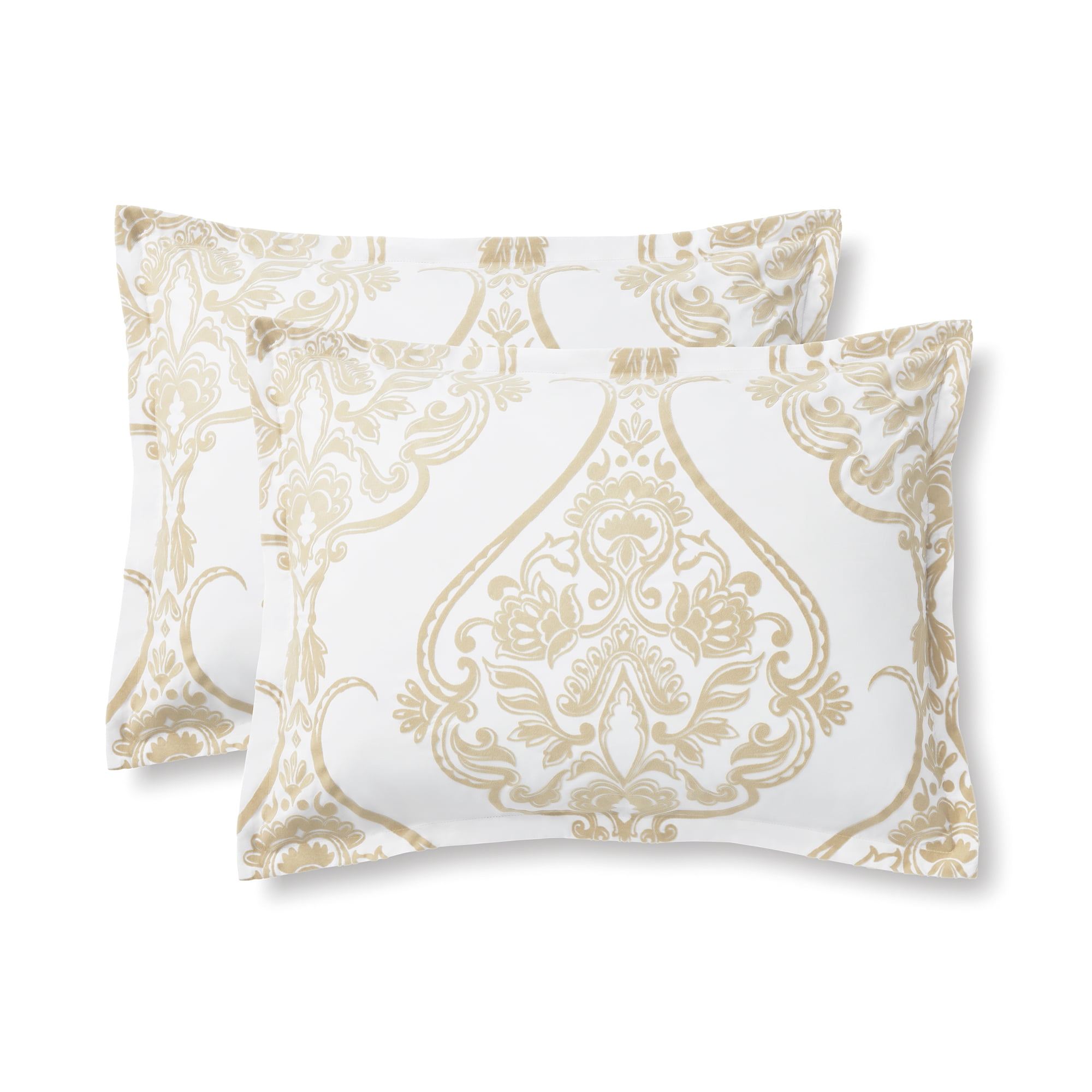 Mainstays 5-Piece Vanilla Dream Medallion Comforter Set, King