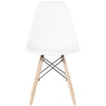 thumbnail image 5 of Bold Tones Mid-Century Modern DSW Shell Dining Chair, White (Set of 4), 5 of 5
