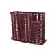 thumbnail image 1 of Organizador de cubiertos con compartimento de drenaje para utensilios de cocina y palillos Púrpura, 1 of 9