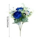 thumbnail image 3 of Ramo de simulación artificial Flores artificiales Flores falsas Decoración, 3 of 6