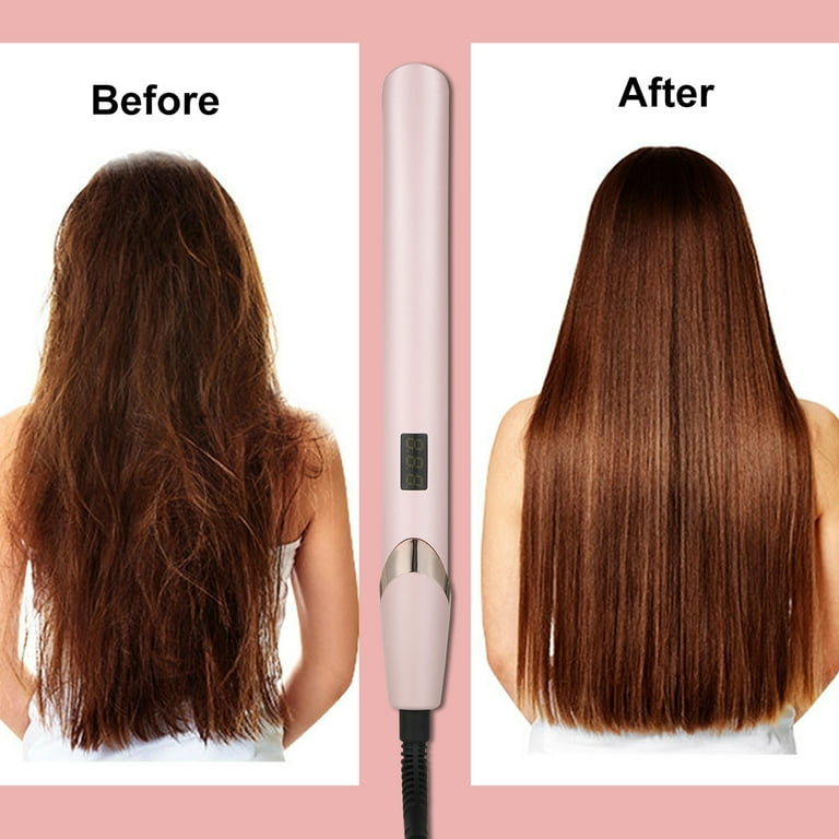 Radirus Hair Flat Iron Curler Adjustable Temps Portable Styling Tool for Effortless Hair Styling Walmart