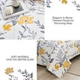 thumbnail image 6 of Jessy Home Full/Queen Quilt Yellow Floral Bedding Set Microfiber Bedspread Coverlets for Beds, 6 of 8
