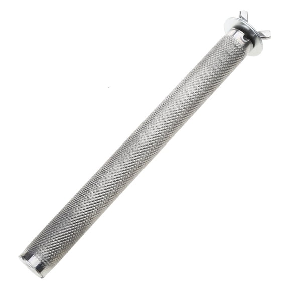 SDFGTstore Bird Perch Parrot Stainless Steel Stand with Rhombic Pattern Anti-Slip Grinding Claw Bar for Small Medium Birds 3 Sizes