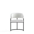 thumbnail image 6 of Manhattan Comfort Augusta Dining Chair with Metal Frame in White, 6 of 10