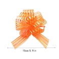 thumbnail image 4 of HLONK Pull Bows Ribbon for Gift Wrapping Jubilant Wear-resistant Multicolor Gifts Baskets Multifunctional for Celebration Red, 4 of 6