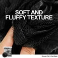 thumbnail image 7 of Loofah Sponge Lufa Shower Puffs Luffa Bath Sponge Mens for Shower (4 Pack Black), 7 of 7
