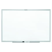 Quartet® Standard Magnetic Dry-Erase Whiteboard, Steel, 4' x 6', Silver Aluminum Frame