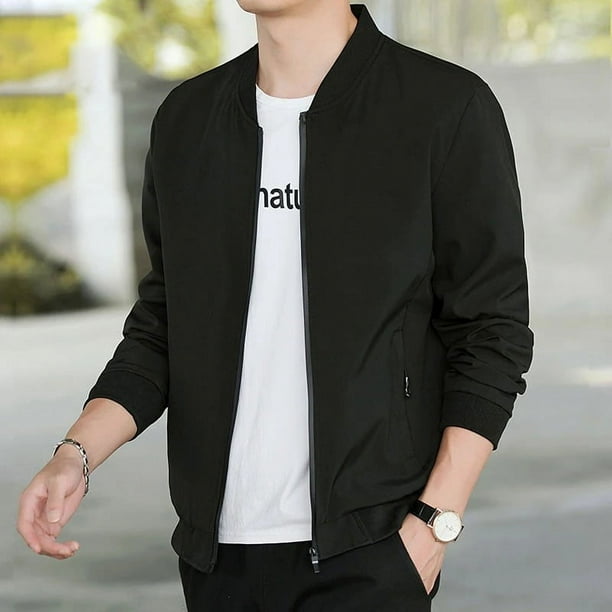 Abrigo de estilo coreano para hombre, traje de béisbol juvenil de primavera y otoño, chaqueta informal que combina con todo, ropa de hombre de talla grande a la moda