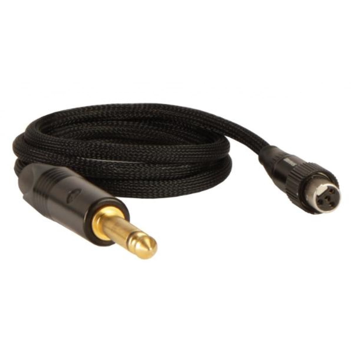 shure premium 1/4" to ta4f guitar cable with locking thread for glxd