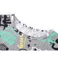 thumbnail image 2 of Beezizac Pajamas For Big Boys Fun Gray Graffiti Long Sleeve 2-Piece PJ Set Soft Sleepwear Size 8, 2 of 7