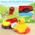 thumbnail image 2 of Coche Control Remoto Coche De Choque Juguete Doble Batalla - Xtellar multicolor, 2 of 4