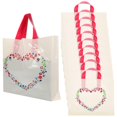 thumbnail image 2 of Wrapping Paper Bag Gift Wrapping Bags Simple Look Design Rectangular Plastic Decoration Christmas Party 50Pcs, 2 of 4