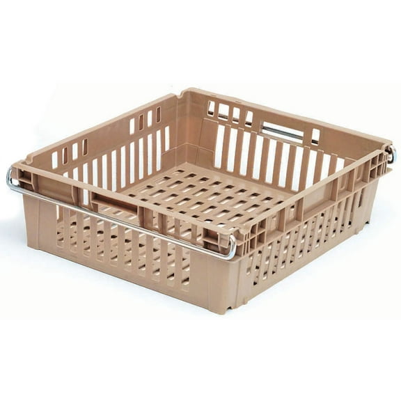 Orbis Beige Plastic Chillpac Container - 24"L x 20"W x 13 5/8"D