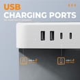 thumbnail image 4 of Cable de extensión protector contra sobretensiones Power Strip TESSAN de 15 pies, 4 of 7