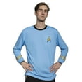 thumbnail image 5 of Star Trek by Mad Engine Long Sleeve Halloween Costume Spock Captain Kirk Cosplay Theme T-Shirt, Adult, 5 of 6