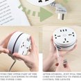 thumbnail image 5 of Universal Power Strip, 5.9ft Right Wrapped Around Extension Cord, Retractable Power Strip with 3 Outlets 3 USB Ports, Multiple Outlets Plug Adapter for Travel, 5 of 7