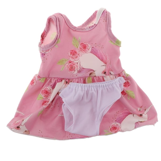 Disfraz de ca de Moda para de 18 Pulgadas - Conjunto de Ropa Interior Y Informal para Accesorios de ca Americana Rosado CUTICAT Trajes de muñeca de moda de 18 pulgadas