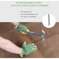 thumbnail image 3 of Easy To Install Garden Stakes, Heavy Duty Galvanized Landscape Staples With Adjustable Width, For Anchoring Outdoor Decorations And Bird Netting, Perfect For A Variety Of Home Projects, 3 of 5