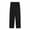01# Black, variant on IhhxPro Men's Athletic Pants Outdoor Drawstring with Elastic Waist Multi Pocket Casual Trousers Lightweight Jogger Straight Leg Cotton for Hiking Travel M-3XL