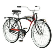 Schwinn Black Phantom Cruiser Bike, single speed, 26-inch wheels, black