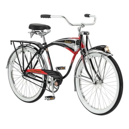 Schwinn Black Phantom Cruiser Bike, single speed, 26-inch wheels, black